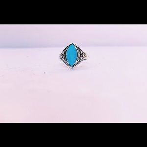Unique Teal Ring